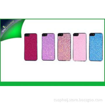Eco-friendly Sparkle Bling Protective PU Leather Case With